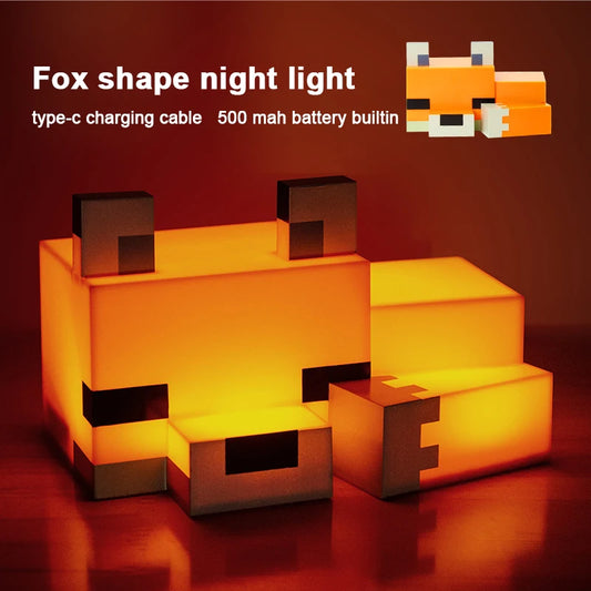 Level Up Your Nightstand!
Guard your base from the dark with the Crafty Loop Fox Glow-Pet. 
A rare, pixel-perfect spawn designed for ultimate cozy vibes.